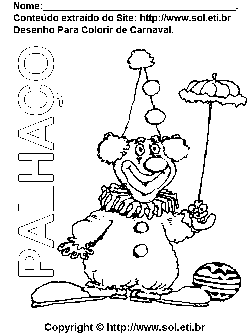 Desenho Do Carnaval