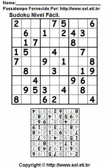 Sudoku Para Imprimir Com Respostas 114