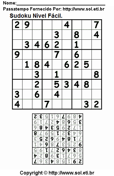 Sudoku Para Imprimir Com Respostas 216