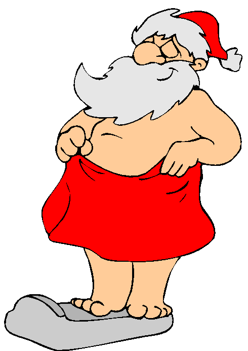 Papai Noel Se Pesando.