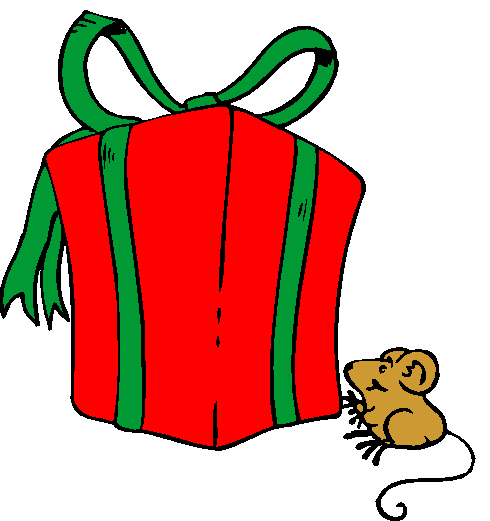 Presente De Natal E Ratinho.
