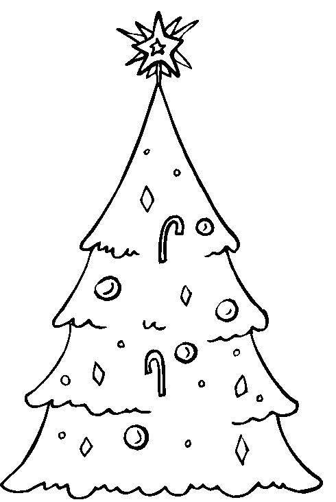 Desenho de Natal Para Colorir