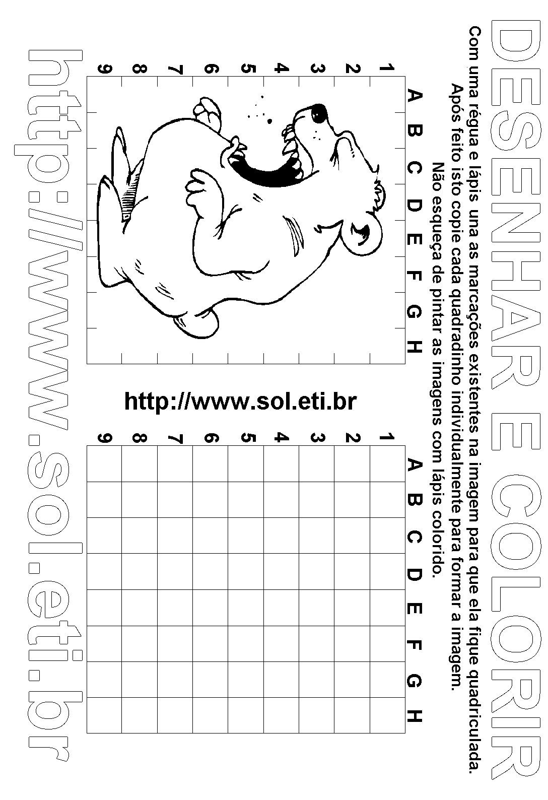 Boca Aberta: Desenhos para Colorir! (Atividades para Impressão)