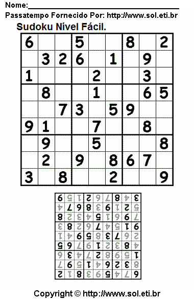 Sudoku Para Imprimir 22