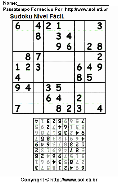 Sudoku Para Imprimir 38