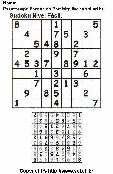 SUDOKU - ED 6 - NIVEL DIFICIL COQUETEL PASSATEMPO Vitrola PASSATEMPO  PASSATEMPO