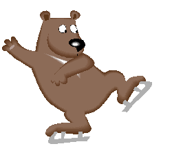 Urso Patinador