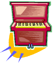 Órgão Mostrado de Frente