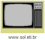 Televisão Retangular