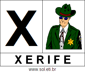 Letra X de Xerife