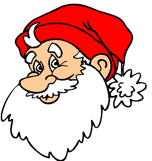 Cabeça Do Papai Noel.