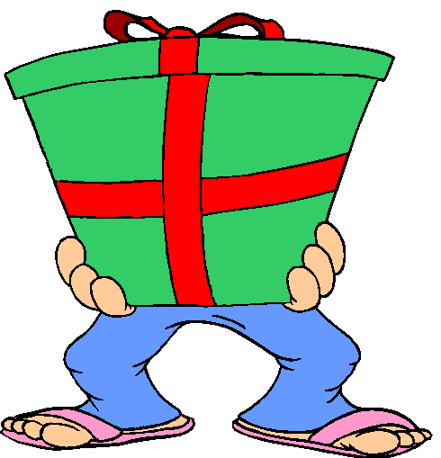 Carregando Presente De Natal.