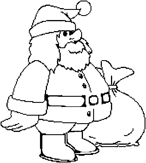 Desenho de Natal Para Colorir