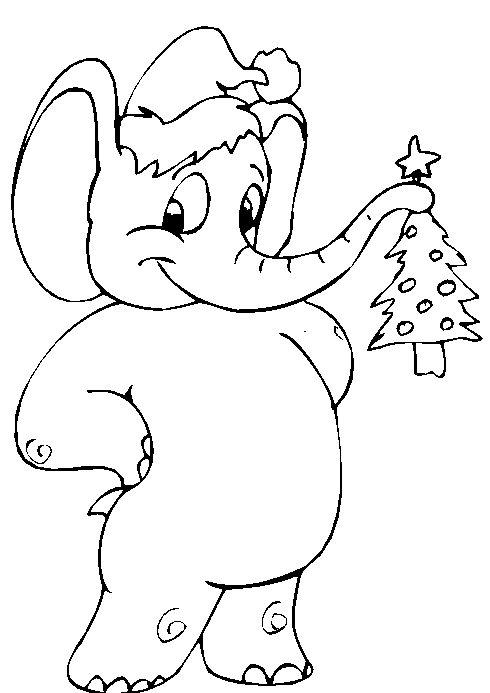 Desenho de Natal Para Colorir