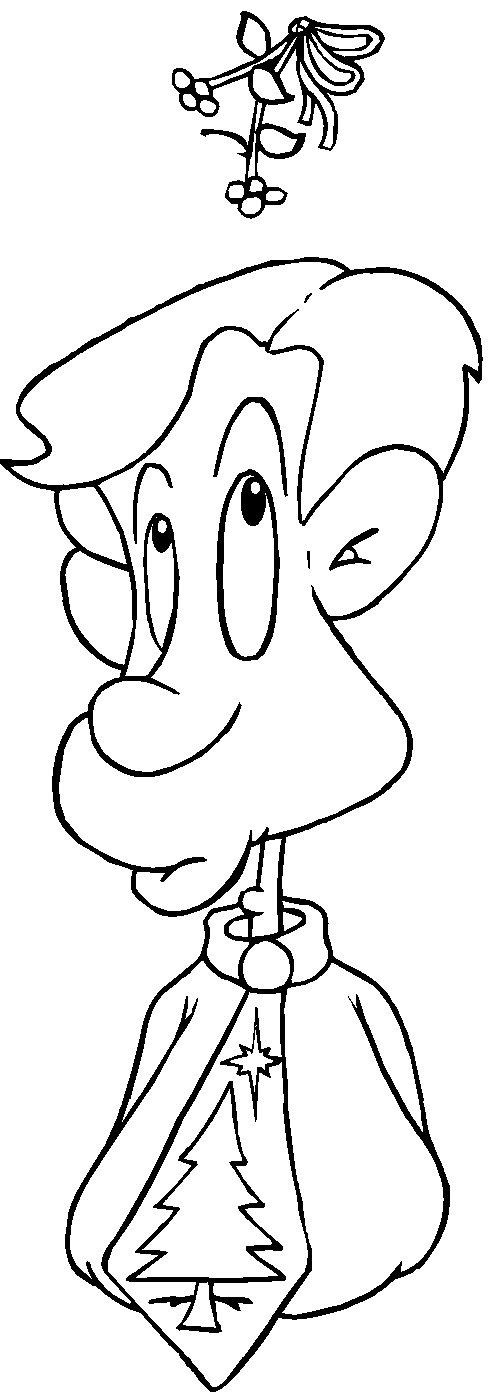 Desenho de Natal Para Colorir