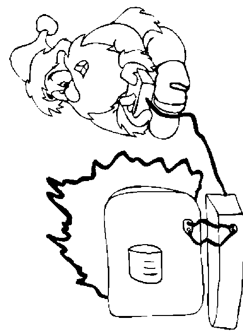 Desenho de Natal Para Colorir