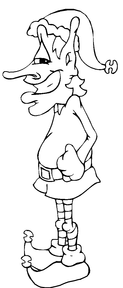 Desenho de Natal Para Colorir