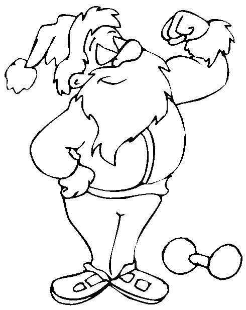 Desenho de Natal Para Colorir